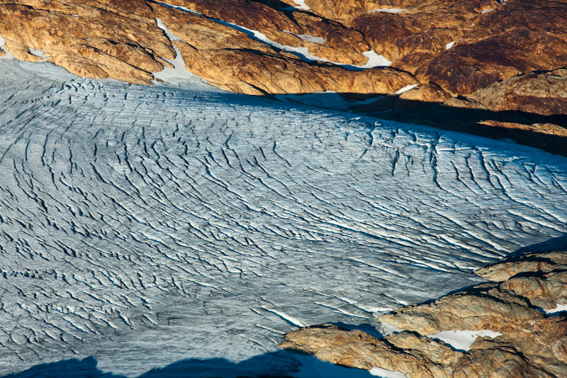 Bacon Glacier Detail